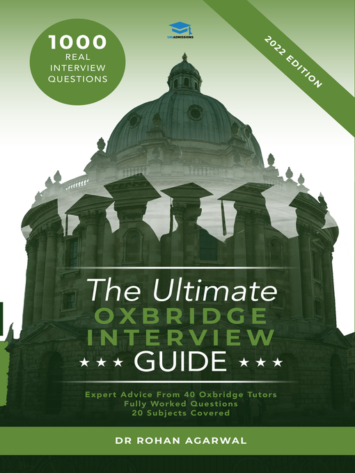 Title details for The Ultimate Oxbridge Interview guide by Rohan Agarwal - Wait list